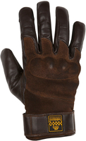 Helstons Glory Handschoenen van de motorfiets,  bruin,  afmeting XL