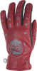 Helstons Grafic Winter Motorfiets Handschoenen,  rood,  afmeting S voor man