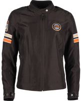 Helstons Grid Dames Motorfiets Textiel Jas,  bruin,  afmeting M voor vrouw