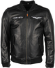 Helstons Helico Motorfiets lederen jas,  zwart,  afmeting 4XL