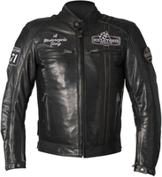 Helstons Indy Motor leren jas,  zwart,  afmeting 4XL
