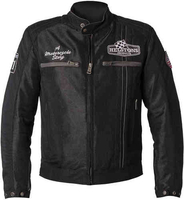 Helstons Indy Motortextiel jas Zwart 2XL