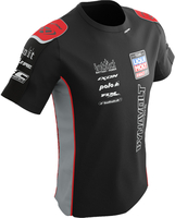 Ixon Liqui Moly Replica T-shirt,  zwart-grijs,  afmeting L