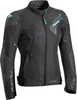 Ixon Luthor Dames motorfiets textiel jas Zwart Blauw L