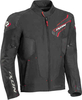 Ixon Luthor Motorfiets textiel jas Zwart Rood XL