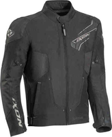 Ixon Luthor Motorfiets textiel jas Zwart S