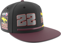 Ixon Marc VDS Number 22 Snapback Pet,  zwart-rood