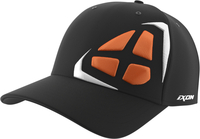 Ixon Mate Round Snapback Pet,  zwart-oranje voor man