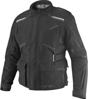 Ixon Midgard C waterdichte motorfiets textieljas,  zwart,  afmeting 3XL voor man