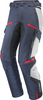 Ixon Midgard Waterdichte motorfiets textiel broek,  zwart-grijs-blauw,  afmeting 4XL voor man