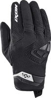 Ixon Mig 2 Airflow Motorfiets handschoenen,  zwart-wit,  afmeting L voor man