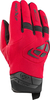 Ixon Mig 2 Motorfiets handschoenen,  zwart-rood,  afmeting 3XL voor man