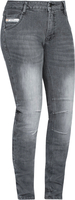 Ixon Mikki Dames motorfiets Jeans,  grijs,  afmeting 2XL voor vrouw