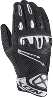 Ixon Mirage Airflow Motorfiets handschoenen,  zwart-wit,  afmeting 3XL voor man