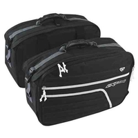 Ixon X-Twin Zadel tassen Zwart 51-60l