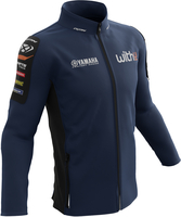 Ixon Yamaha RNF GP Replica Sweatshirt met ritssluiting,  zwart-blauw,  afmeting XS