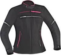 Ixon Zetec Lady C HP Dames textiel jas,  zwart,  afmeting 2XL voor vrouw
