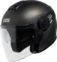 IXS 100 1.0 Jet Helm,  zwart-grijs,  afmeting 2XL