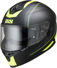 IXS 1100 2.0 Motorhelm,  zwart-geel,  afmeting XL