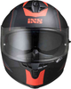 IXS 1100 2.0 Motorhelm Zwart Rood L