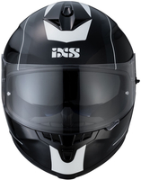 IXS 1100 2.0 Motorhelm,  zwart-wit,  afmeting XL