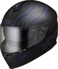 IXS 1100 2.1 Helm,  zwart-blauw,  afmeting S