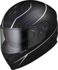 IXS 1100 2.1 Helm Zwart Wit L