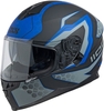 IXS 1100 2.2 Helm,  zwart-blauw,  afmeting L