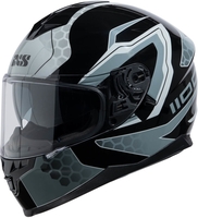 IXS 1100 2.2 Helm,  zwart-grijs,  afmeting L
