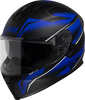 IXS 1100 2.3 Helm,  zwart-blauw,  afmeting M
