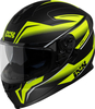 IXS 1100 2.3 Helm,  zwart-geel,  afmeting XL
