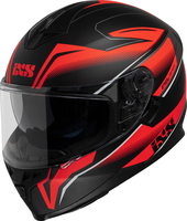 IXS 1100 2.3 Helm,  zwart-rood,  afmeting S