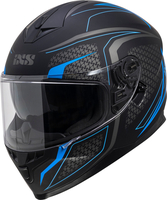 IXS 1100 2.4 Helm,  zwart-blauw,  afmeting 2XL
