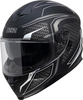 IXS 1100 2.4 Helm,  zwart-grijs,  afmeting XS