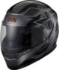 IXS 135 Kid 2.0 Helm voor kinderen,  zwart-grijs-rood,  afmeting L