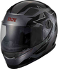 IXS 135 Kid 2.0 Helm voor kinderen Zwart Grijs Rood XL