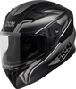 IXS 136 2.0 De Helm van jonge geitjes,  zwart-grijs,  afmeting S voor kinderen