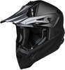 IXS 189 1.0 Motorcross helm,  zwart,  afmeting XL