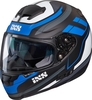 IXS 215 2.0 Helm,  zwart-wit-blauw,  afmeting 2XL