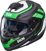 IXS 215 2.0 Helm Zwart Wit Groen S