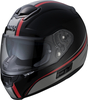IXS 215 2.1 Helm,  zwart-grijs-rood,  afmeting L