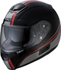 IXS 215 2.1 Helm,  zwart-grijs-rood,  afmeting XS