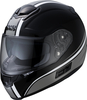 IXS 215 2.1 Helm,  zwart-grijs-wit,  afmeting XL