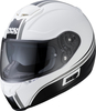 IXS 215 2.1 Helm,  zwart-wit,  afmeting XL