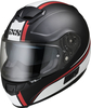 IXS 215 2.1 Helm,  zwart-wit-rood,  afmeting L