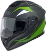IXS 216 2.0 Helm,  zwart-groen,  afmeting XL