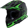 IXS 361 2.0 Motorcross helm Zwart Groen XL