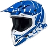 IXS 361 2.2 Motorcross helm Wit Blauw 2XL