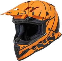IXS 361 2.2 Motorcross helm Zwart Oranje M