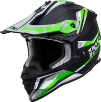 IXS 362 2.0 Motorcross Helm,  zwart-groen,  afmeting 2XL